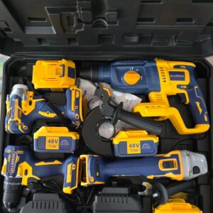 Kit 4 Em 1 Ferramentas Elétrica Bateria 48v Brushless - Allspack